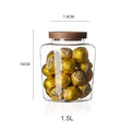 Bocal de Conservation "Lifestyle" – Verre Borosilicate & Design Moderne