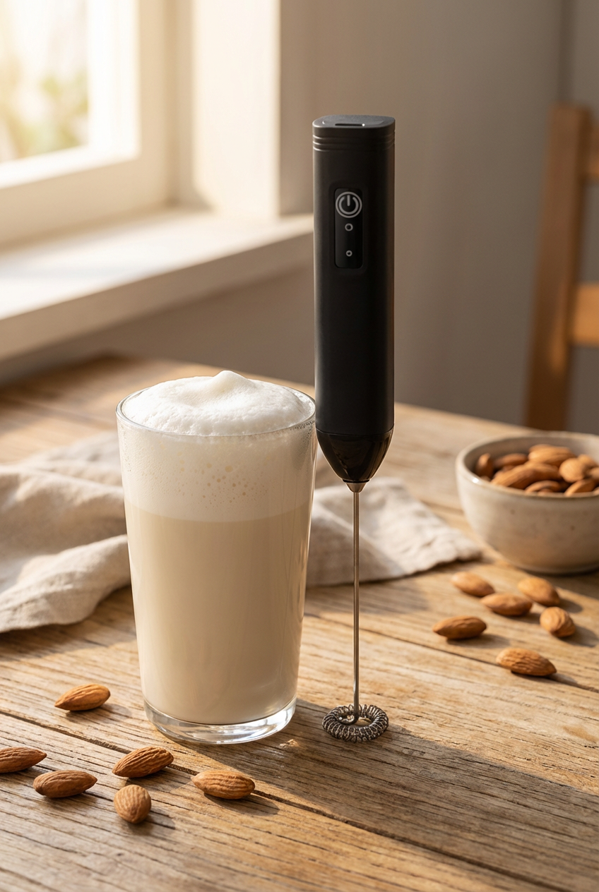 Mousseur à Lait Électrique "Barista Home" – L'Art du Café à la Maison