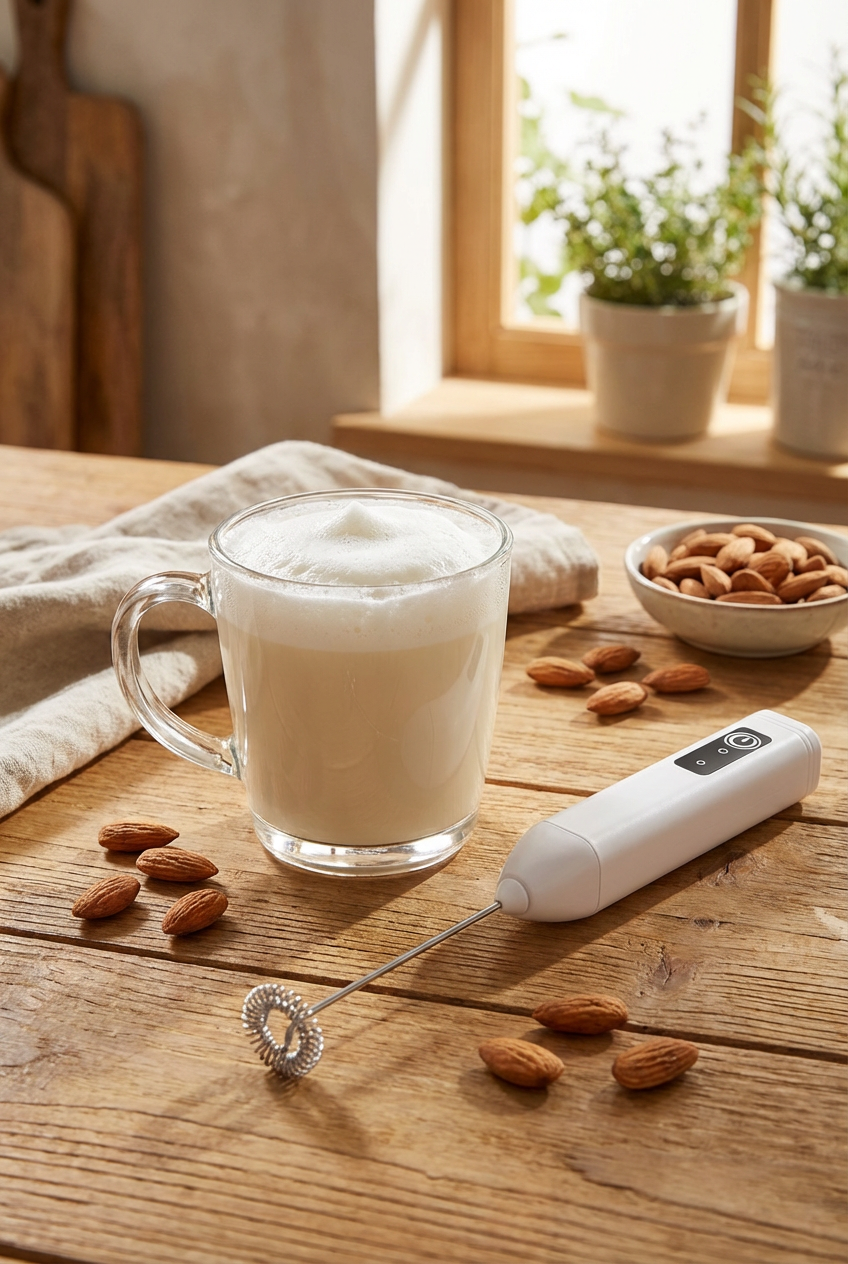 Mousseur à Lait Électrique "Barista Home" – L'Art du Café à la Maison