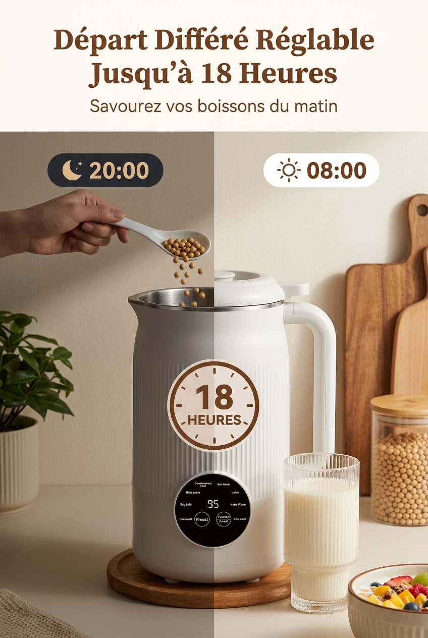 Machine à Lait Végétal 5 en 1